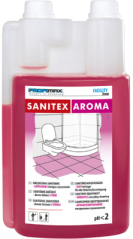 SANITEX AROMA - prostředek na sanitární zařízení s vůní MALIN 1l