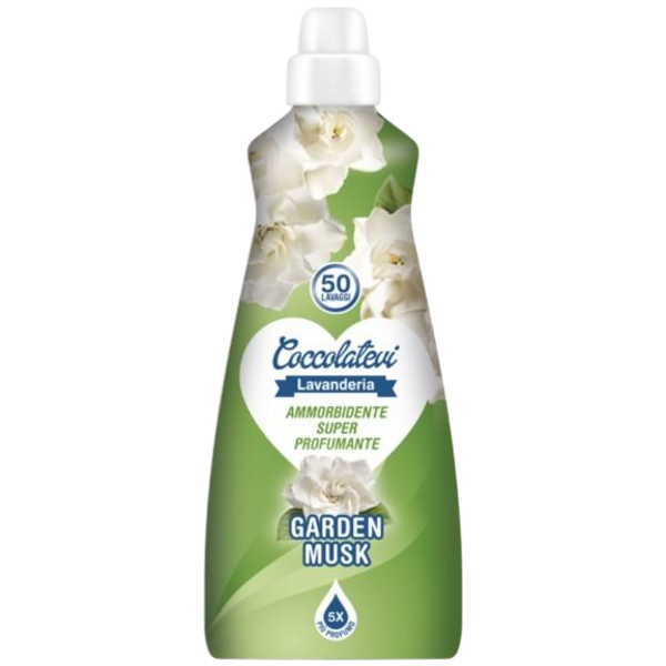 COCCOLATEVI AMMORBIDENTE SUPER PROFUMANTE GARDEN MUSK - Avivážní prostředek 1250 ml