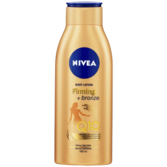 Nivea Body Lotion Q10 Firming + bronze zpevňujúce tónovacie telové mlieko, 400 ml