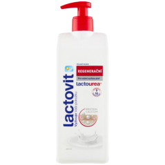Lactovit Lactourea 10 regenerační tělové mléko s dávkovačem, 400 ml