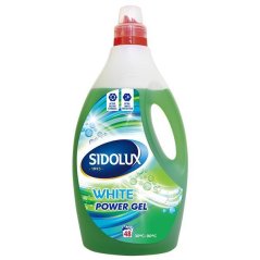 Sidolux Power White prací gél na bielizeň 1,92l 48PD