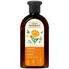 Green Pharmacy šampon na mastné vlasy s měsíčkem a rozmarýnem 350 ml