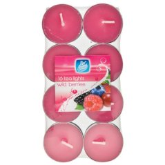 PanAroma Vonné čajové sviečky Wild Berries 16ks