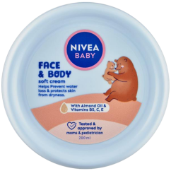 Nivea Baby Krém na obličej a tělo 200 ml