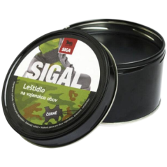 Sigal leštidlo na vojenskú obuv, čierne, 250 g
