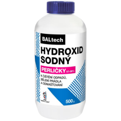 BALTECH hydroxid sodný k čistenie odpadov, perličky, 500 g