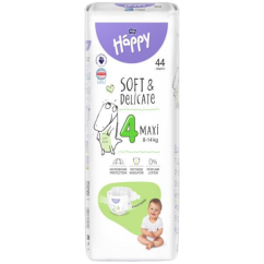 Bella Happy Maxi 4 dětské pleny jednorázové 8-14 kg, 44 ks