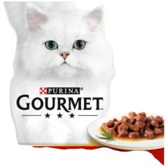 Purina Gourmet Gold pre mačky, 8x85 g