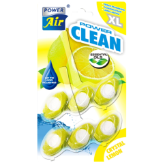 POWER CLEAN WC blok 2x51g - Crystal lemon