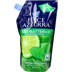 Felce Azzura tekuté mydlo náplň Máta & Lime 500 ml