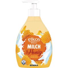 Elkos Mléko a Med Tekuté mýdlo 500 ml