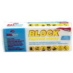 BALsoft Block 2vrstvé papírové utěrky, 200 ks