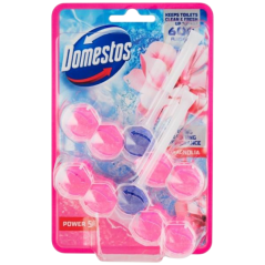 Domestos Power 5 Magnolia tuhý WC blok 2 x 50g