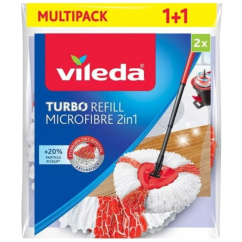 Vileda Turbo Microfibre 2v1 náhrada na mop 2 ks