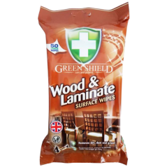 Green Shield Milene vlhčené utierky na drevo a laminát, 50 ks
