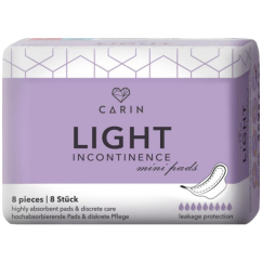 Carin Light inkontinenční vložky, 8 ks