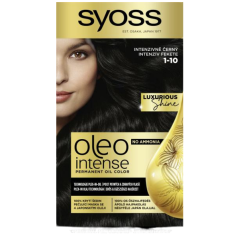 Syoss Oleo Intense olejová farba na vlasy 1-10 Intenzívne čierna