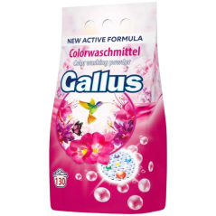Gallus prací prášek Color, 130 dávek, 8,45 kg