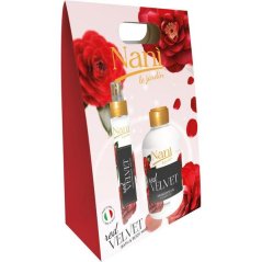 Darčekový set Vianoce - Red Velvet (Sprchový gél 250 ml + Body mist 75 ml)