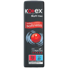 Kotex Maxi Night dámské vložky, 10 ks