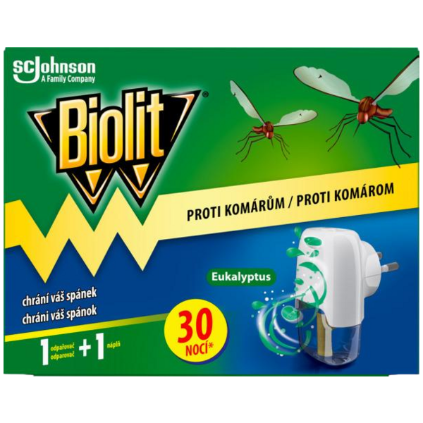 Biolit elektrický odpařovač Eukalyptus, 24 ml