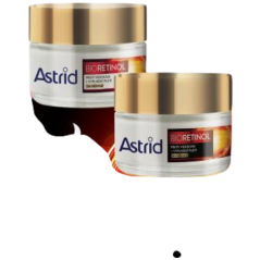 Astrid Bioretinol pokročilý denní a noční krém proti vráskám, 50+50 ml
