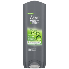 Dove Men+Care sprchový gel Extra Fresh, 250 mll