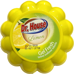 Dr. House gelový osviežovač vzduchu - citrónová vôňa 150 g