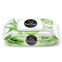 Papilion Aloe vera Vlhčené obrúsky 100 ks