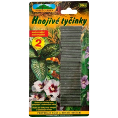 Nohel Garden univerzálne hnojivé tyčinky na rastliny, balenie 30 kusov tyčiniek