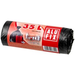 Alufix pytle na odpad, 15 µ, 53 × 60 cm, 35 l, 30 ks