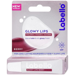 Labello Glowy Lips balzám na rty Berry OF30+, 10 ml
