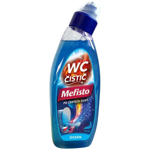 Druchema Mefisto WC čistič oceán, 750 ml