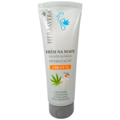 Herbavera krém na nohy s kozím mlékem a Urea, 120 ml