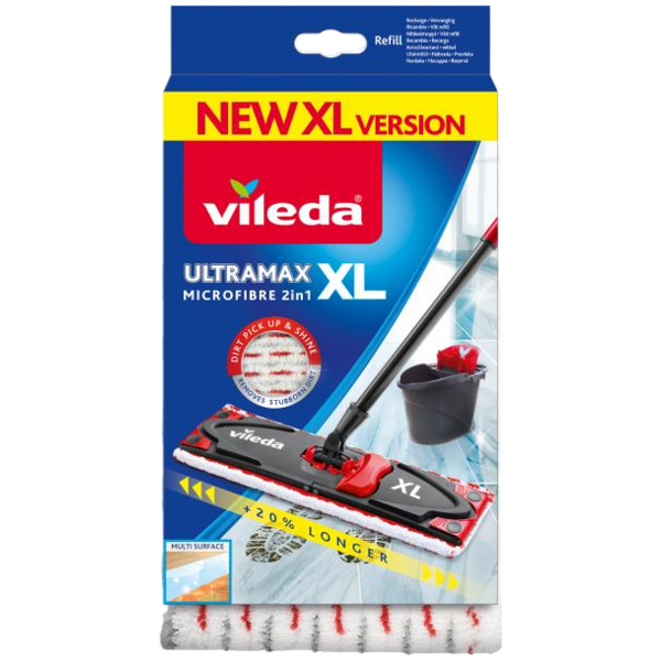 Vileda Ultramax Turbo XL 2v1 náhrada na mop