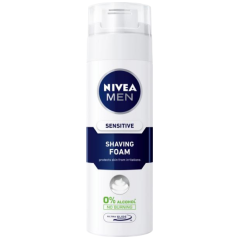 Nivea Men Sensitive pena na holenie, 200 ml