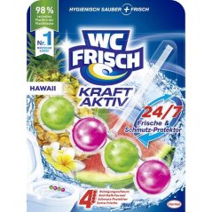 WC Frisch aktivné guľôčky do toalety Aktiv Hawaii 50g