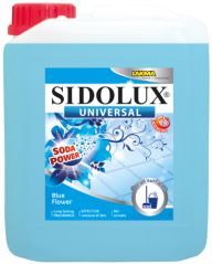 SIDOLUX Universal soda power BLUE FLOWER 5l