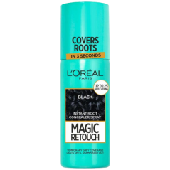 L'Oréal Magic Retouch Black zakrytí odrostů, 75 ml