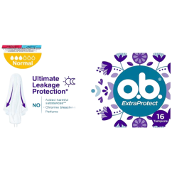 O.B. ExtraProtect Normal tampóny, 16 ks