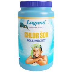 Laguna Chlor Šok dezinfekcia do bazénu, 1 kg