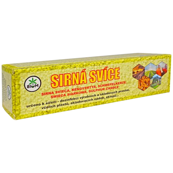 Biom sirná svíce k dezinfekci výroby a skladů, 700 g