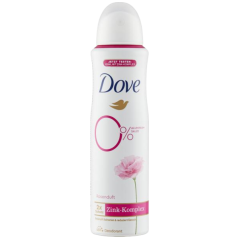 Dove 0% ALU Ruža a Jazmín deodorant bez hliníka, 150 ml