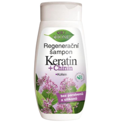 Regenerační šampon KERATIN + CHININ 260 ml