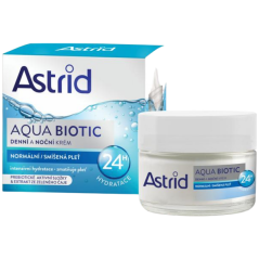 Astrid Aqua Biotic denný a nočný krém normálna a zmiešaná pleť, 50 ml