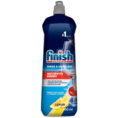 Finish Shine & Dry Lemon, leštiaci prostriedok do umývačky riadu, 800 ml