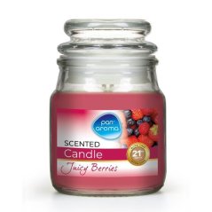 PanAroma vonná sviečka v sklenenej dóze Juicy Berries 85g