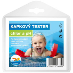 Probazen kvapkový tester Cl a pH