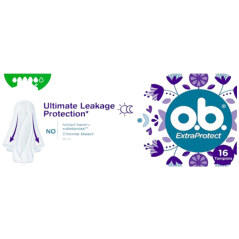 O.B. ExtraProtect Super Plus tampóny, 16 ks