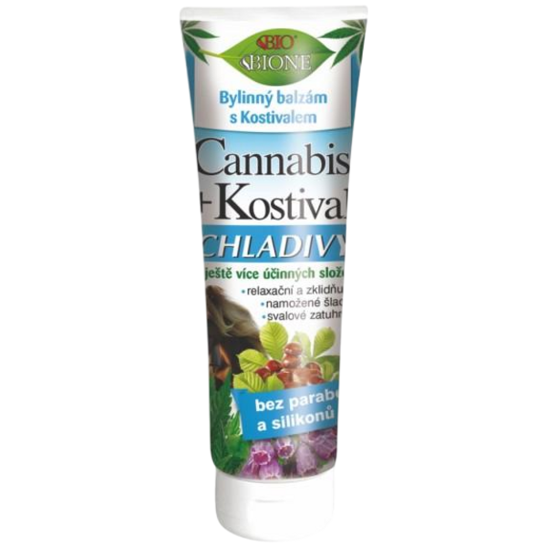 Bylinný balzám s Kostivalem CHLADIVÝ 200 ml